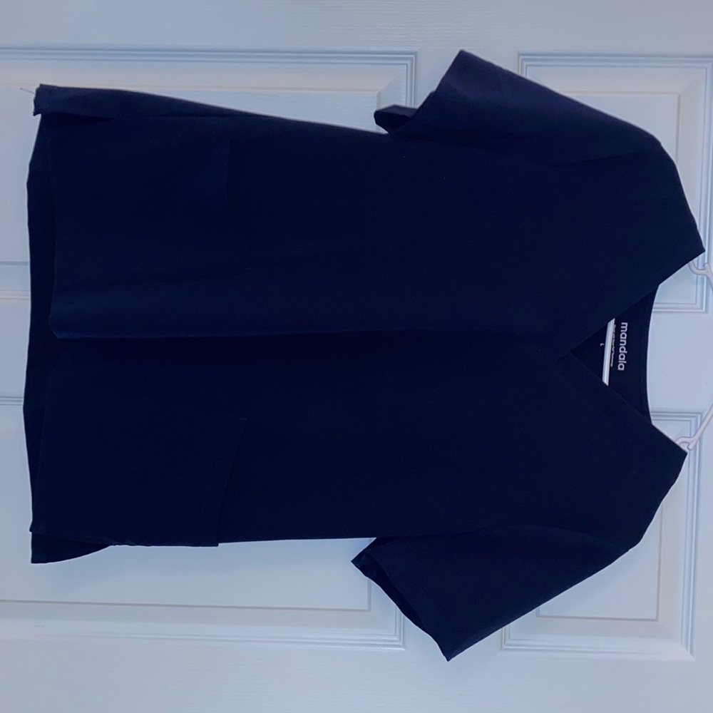Mandala 6 Pocket Navy Top Size L